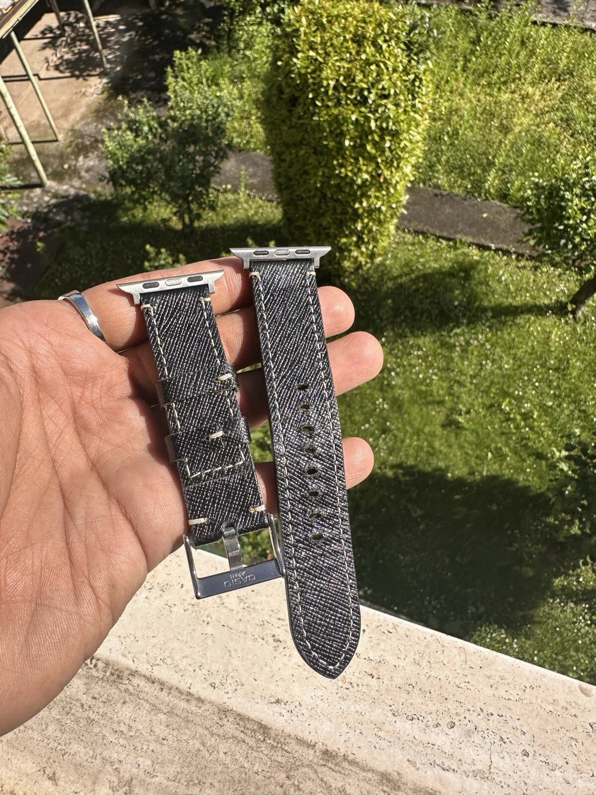 Apple Watch Strap - Vintage Pure Italian Leather iWatch Band Handmade