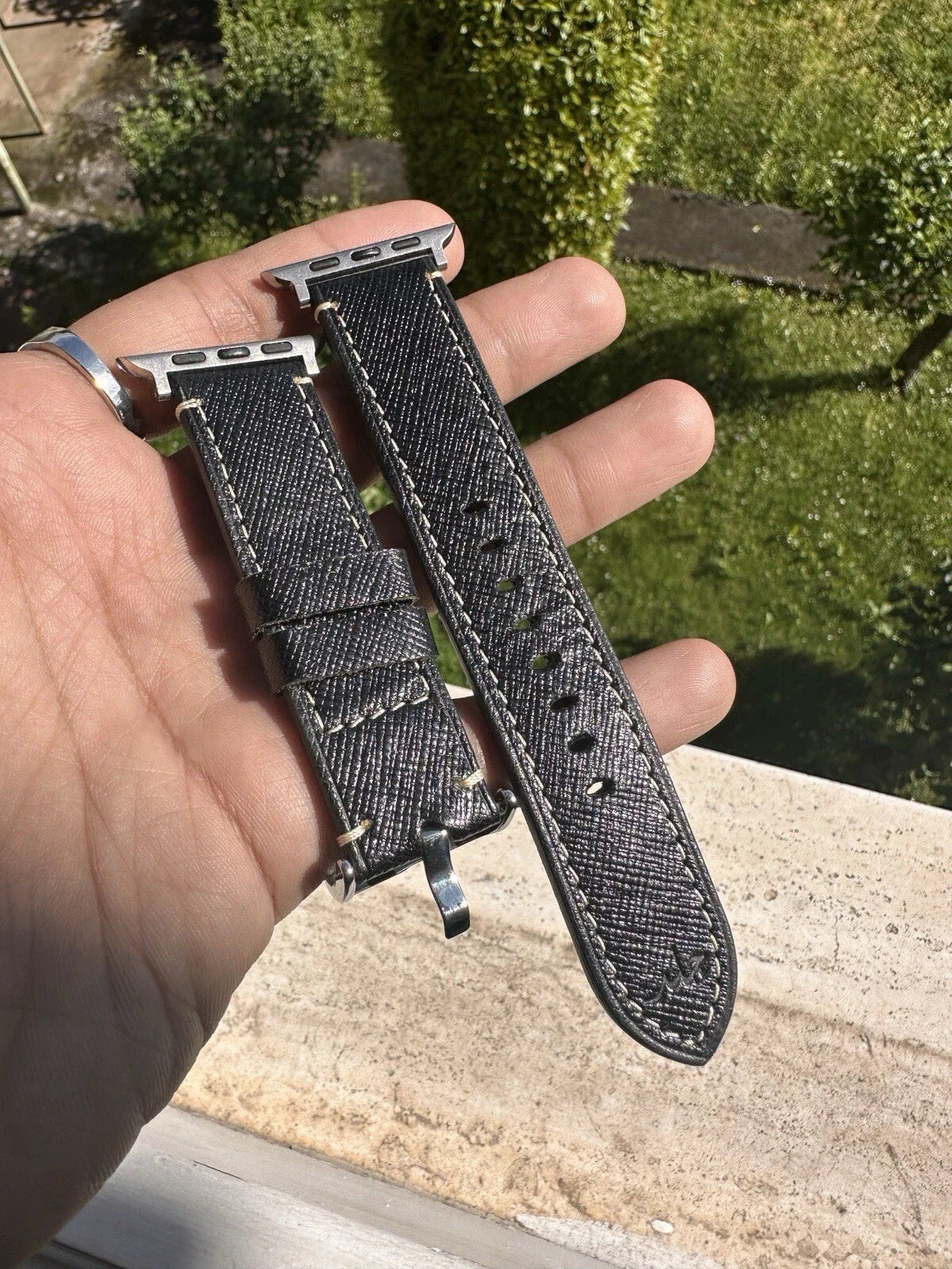 Apple Watch Strap - Vintage Pure Italian Leather iWatch Band Handmade