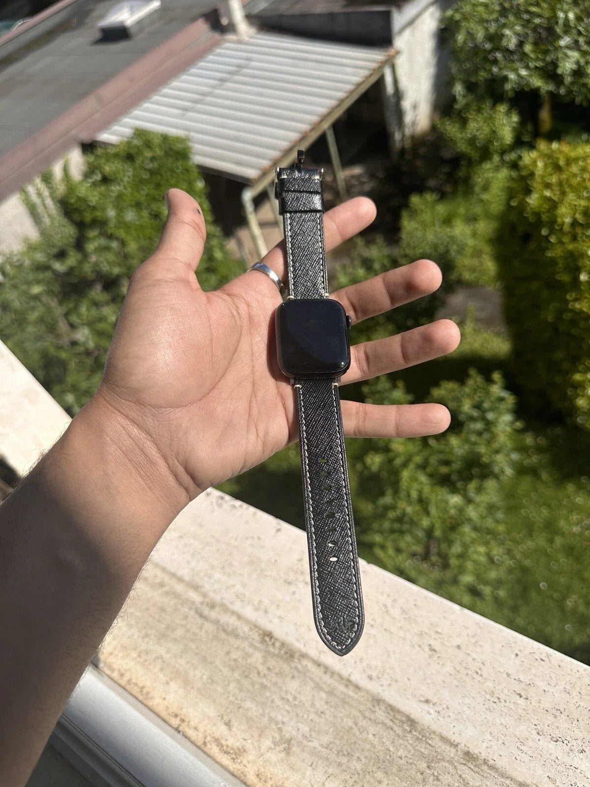 Apple Watch Strap - Vintage Pure Italian Leather iWatch Band Handmade