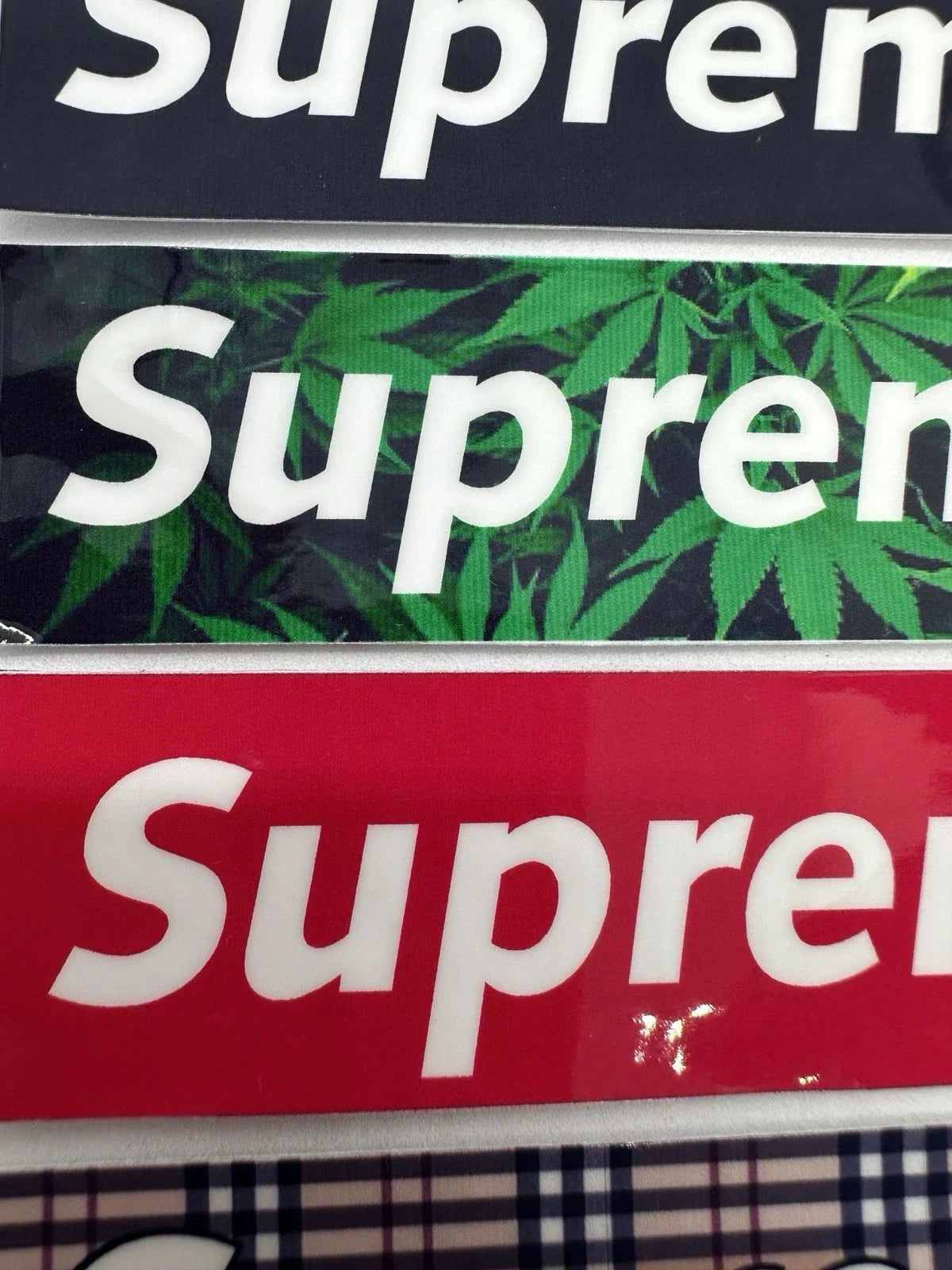 Supreme Stickers (6pcs) - Limited Edition Designs